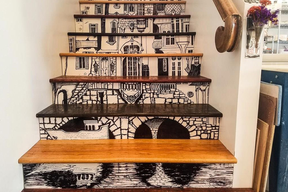 holiday gift ideas staircase